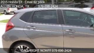 2015 Honda Fit EX CVT for sale in College Station, TX 77840