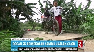 Putra, Siswa SD Berjualan Cilok Demi Menafkahi Keluarga