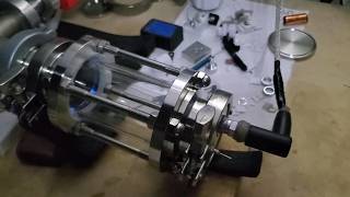 Electron Field Emission from spark plug (dark currents in vacuum)