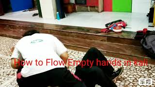 How to Flow Empty hands in kali