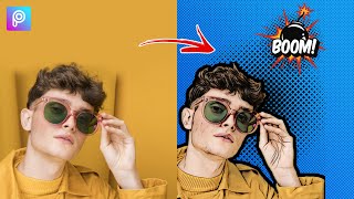 Comic Effect Picsart Editing Tutorial 2021 |watch now! viral screenshot 2