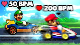 Mario Kart, but My Heart Rate Controls My Game Speed image