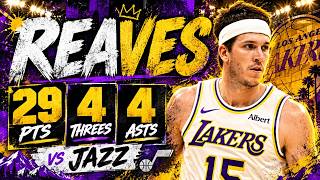 Details Austin Reaves 29 pts 4 threes 4 asts vs Jazz 26/27 season Update