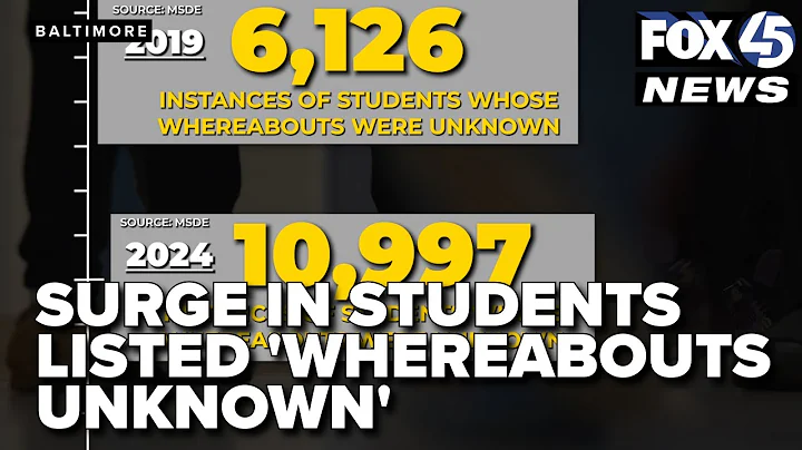 Maryland bill to be introduced amid surge in students listed as 'Whereabouts Unknown'