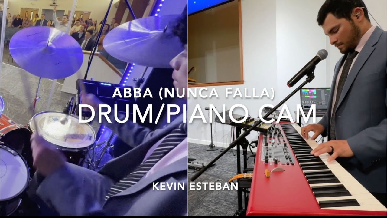 Abba/Nunca Falla- TOMA TU LUGAR- DRUM/PIANO CAM [LIVE]