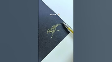 Pouncing Eagle Signature 🦅 | Spread your Wings 🪶🪶 | #signature #eagle #shorts