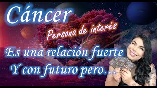 Cáncer tu persona de interés si quiere estar contigo, la clave son los acuerdos y la comunicación