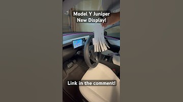 New 2026 Tesla Model Y Juniper Display with Apple CarPlay! #tesla #shorts
