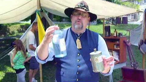 Civil War Surgeon Demonstration - Mountain Folklore - Berks Country Magazine