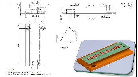 Bài 3 - Lệnh vẽ khối 3D EXTRUDE trong INVENTOR - Hướng dẫn tự học INVENTOR 2022