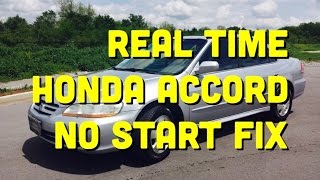 Honda Accord Won't Start  6th Gen 1997  2002  Bundys Garage
