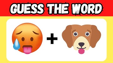 Can You Guess the Word by Emoji? 🤯 | Fun Brain Test Challenge!