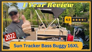 Sun Tracker Bass Buggy 16XL | 1 Year Review