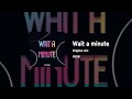 Wait a minute(Original mix)-HYUN