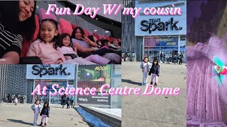 Telus Spark Science Centre Part 1 adventure with my cousin ||Calgary Alberta||@Kriesha23