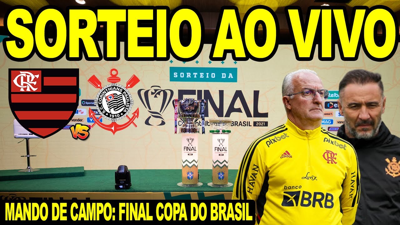 AO VIVO! Acompanhe o sorteio dos mandos da final da Copa do Brasil com vídeo