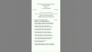 #short# political science honours questions paper 2021 cc-1 #Burdwan#