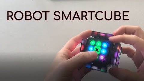 eX-Mars Self-Scrambling Robot Smartcube DEMO