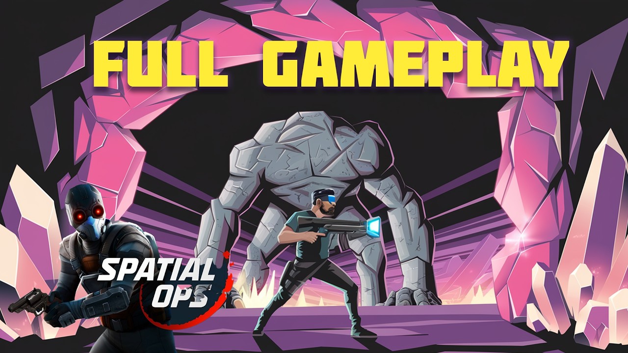 Best Action Mixed Reality Game- Campaign Mode : Spatial Ops Full ...