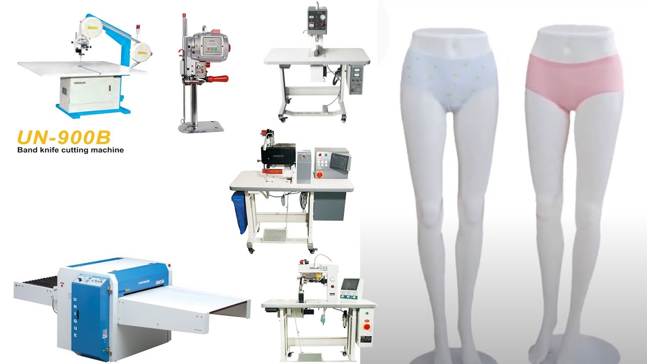China sewing machine manufacturing factory / Seamless underwear process