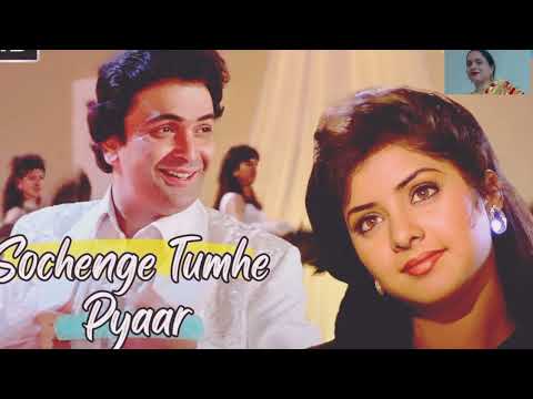 Sochenge Tumhe Pyaar Karke ||✨|| Deewana (1992) ✨|| Voiecd by Madhur sangeet 11