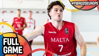 Moldova v Malta - Full Game - Classification 17-20 - FIBA U20 European Championship 2017