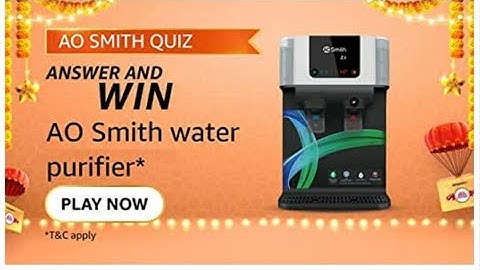 Amazon ao Smith quiz answers