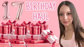 UNBOXING MY 17TH BIRTHDAY GIFTS!! *HUGE BIRTHDAY HAUL*