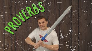 Iron Sharpens Iron - Proverbs - Ninja Challenge - Fruit Ninja - Katana - Sunday Kids Object Lesson