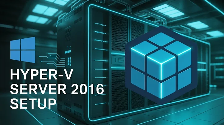 Hyper-V Tutorial | Windows Server 2016 Installation Step by Step Guide | For Beginners