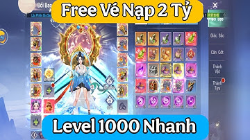 Giang Hồ Ngũ Tuyệt - Phiên Bản Free 2 Tỷ Vé Nạp Cách Tăng Level 1000 Và Up Lực Chiến Cao Lên Top 1