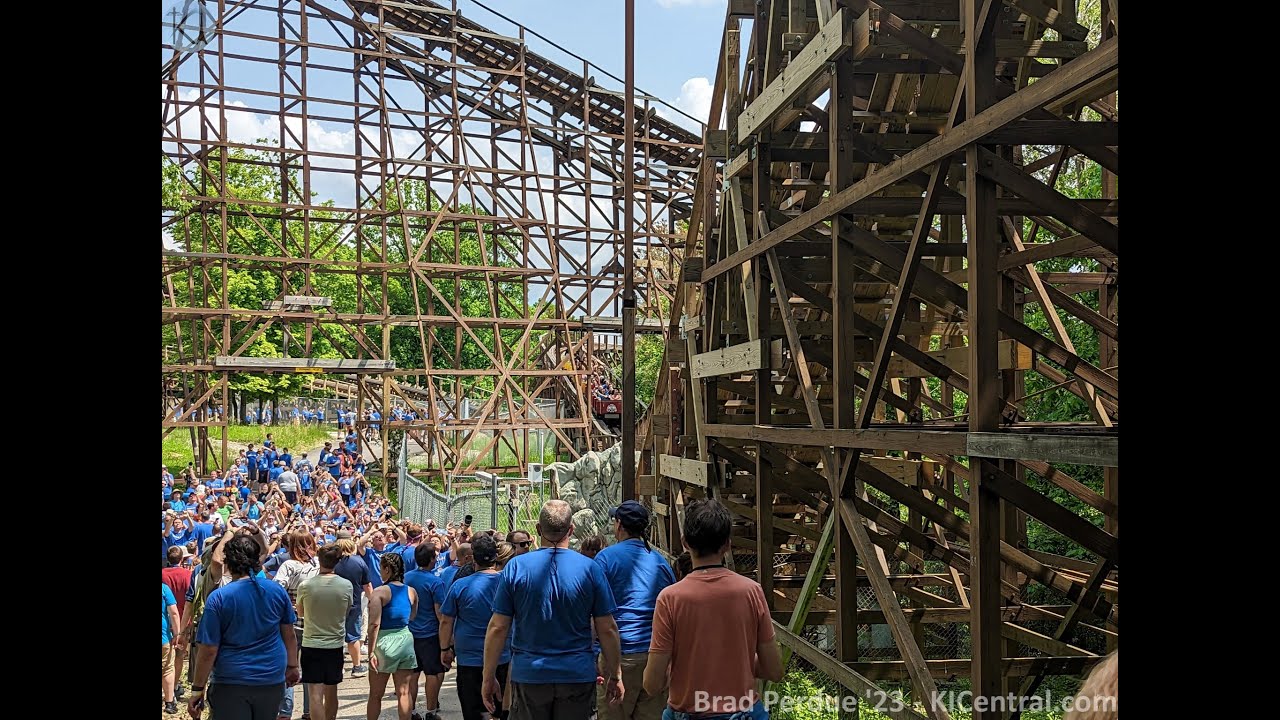 Kings Island Coasterstock in 2023 YouTube