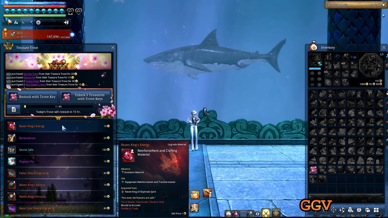 Opening 50 Cherry Blossom Trove Blade & Soul