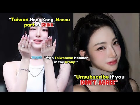 TripleS Xinyu openly supporting "One China Policy" while having Taiwanese Member in the Group
