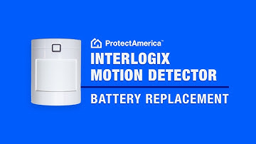 Battery Replacement: Interlogix Motion Detector