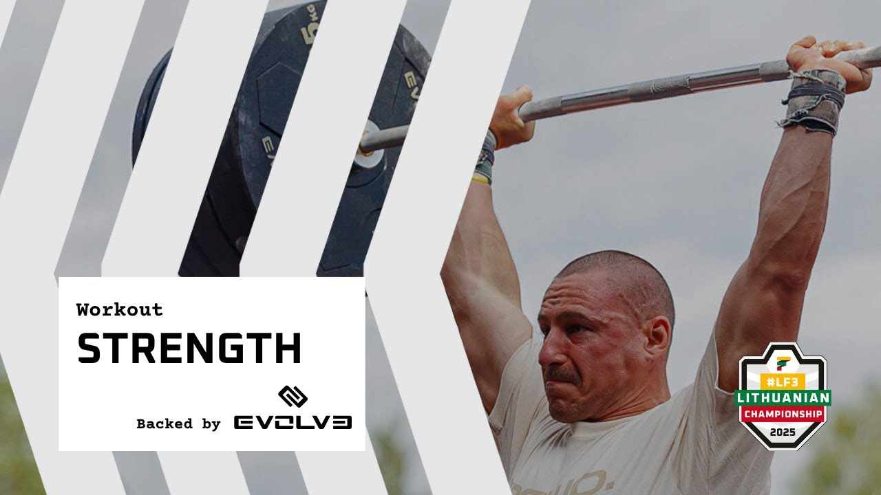 Lithuanian Functional Fitness Championship 2025 | Virtual Brief | Strength test