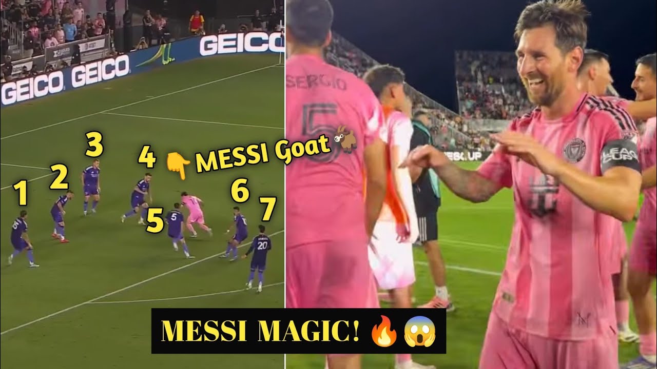 🔥Messi’s ICONIC Comeback! | Double Goals Lead Inter Miami to the Final 🏆⚽
