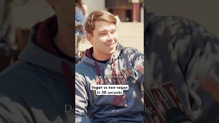 Vegan vs non-vegan in 30 seconds @ed.winters