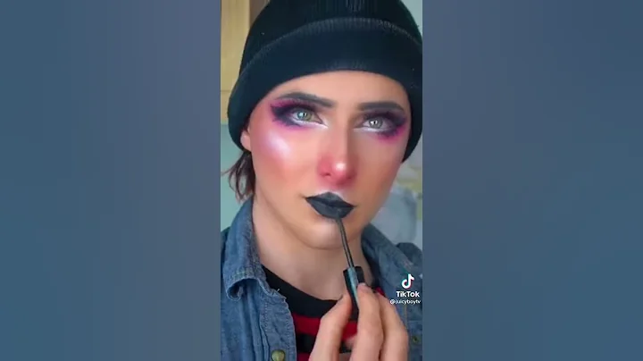 my brother doing makeup!