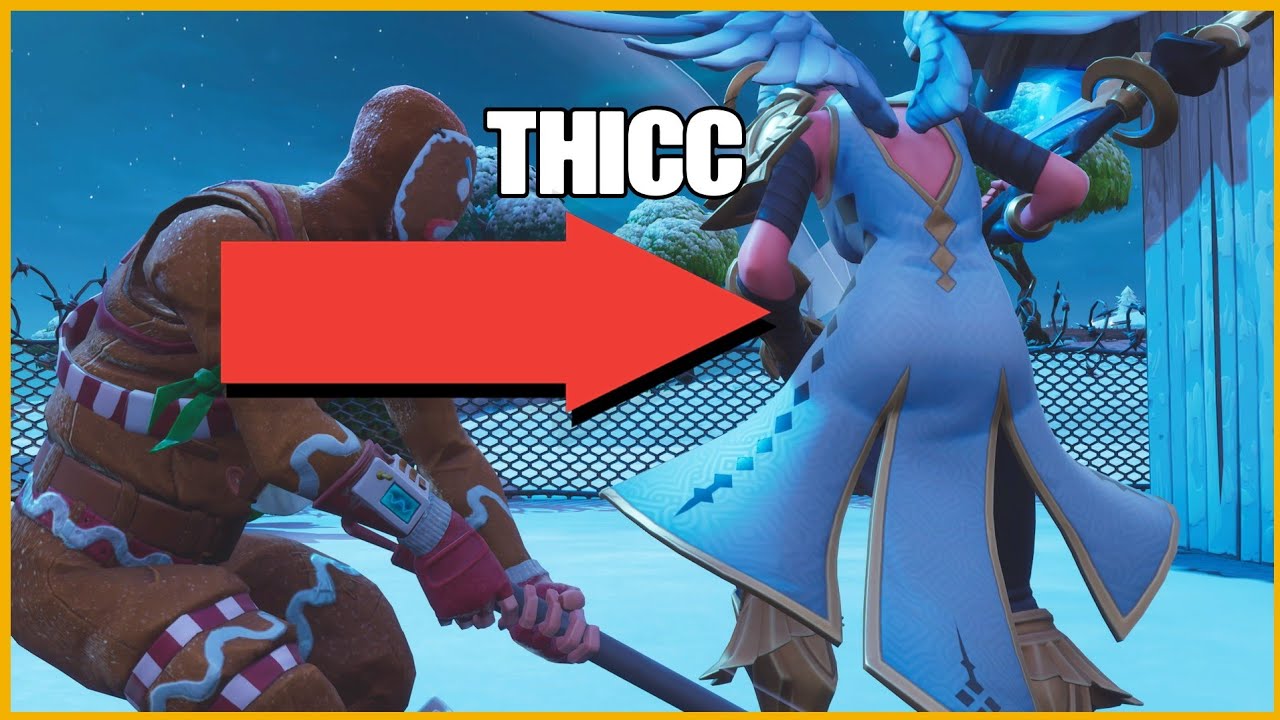 Thicc Fortnite Skins Art - V Bucks Free Pass