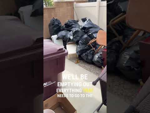 Estate sale cleanout in Menifee