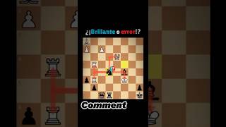 Brilliant or Blunder? Knight Fork 😈♟️