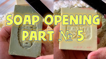 🧼 Cutting soap 🧼 part 5 🧼 ASMR Soap opening
