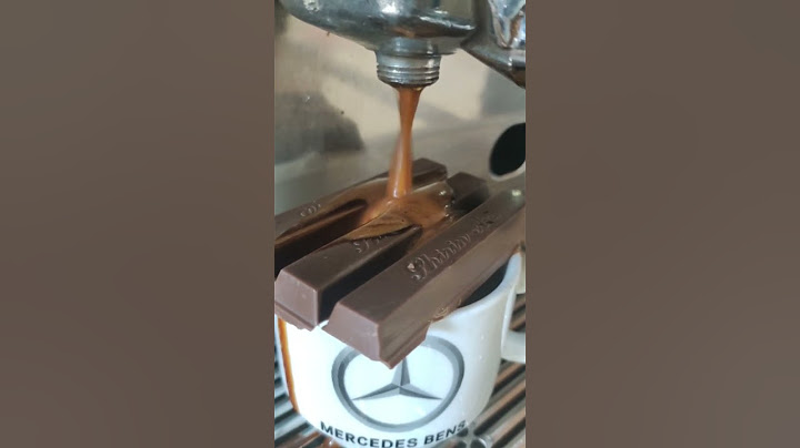 The delicious combination of chocolate espresso 🍫☕😍