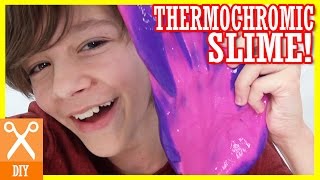 DIY Thermochromic Color Changing Slime !  |  KITTIESMAMA