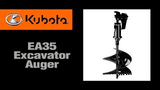 Kubota EA35 Excavator Augers by Land Pride 260 views 1 month ago 31 seconds