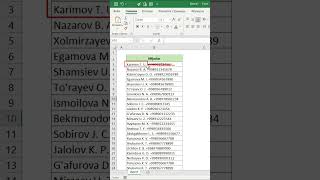 CTRL E Flash fill instrumenti #excel