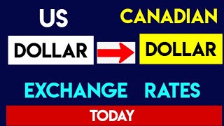Us Dollar To Canadian Dollar Currency Exchange Rates Today Usd To Cad 5 July 2025