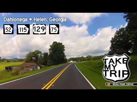 Dahlonega to Helen, Georgia - A Relaxing Drive through the Georgia Countryside