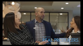 Winter 2023 DuPage Real Producers Promo Video hosted by Santo Cielo